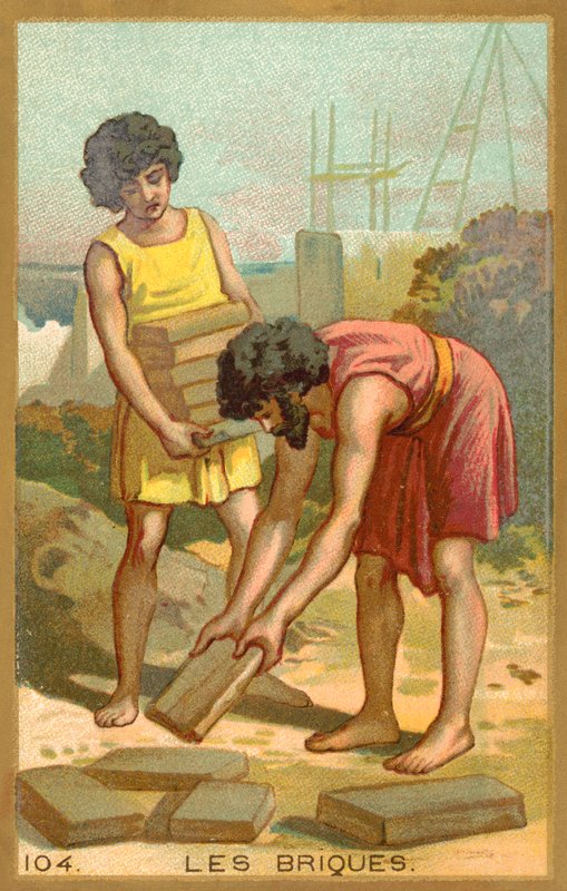 Tijolos (chromolitho) de French School