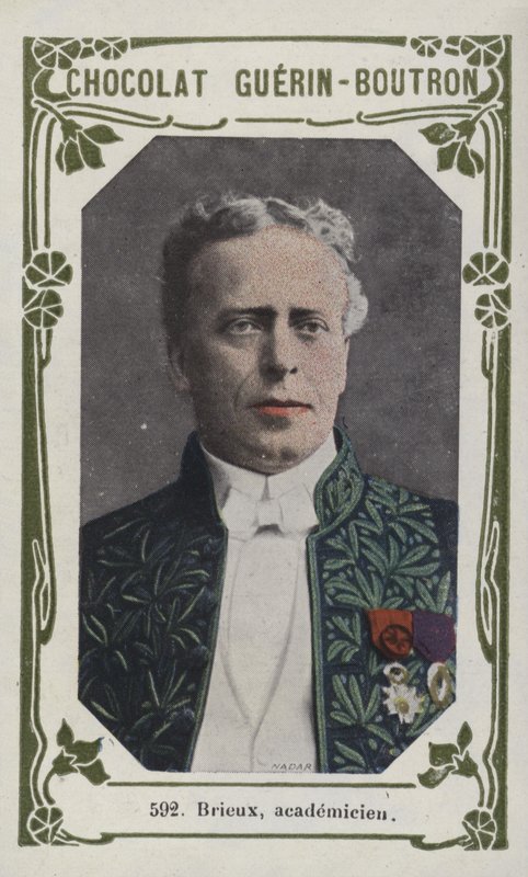 Brieux, academicien (foto colorida) de French School