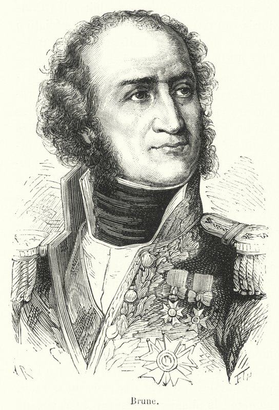 Marrom (gravura) de French School