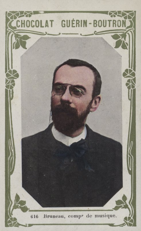 Bruneau, compositor musical (foto colorida) de French School