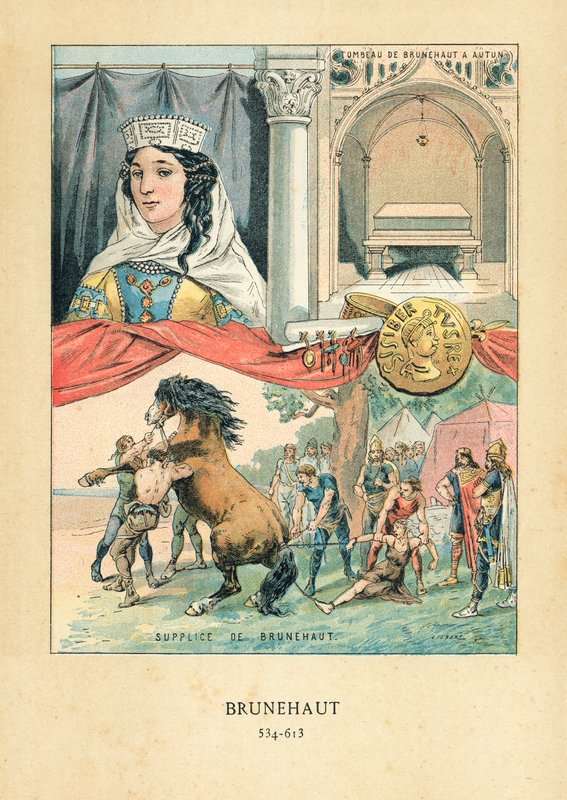Brunehaut de French School