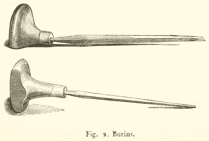 Burins (gravura) de French School