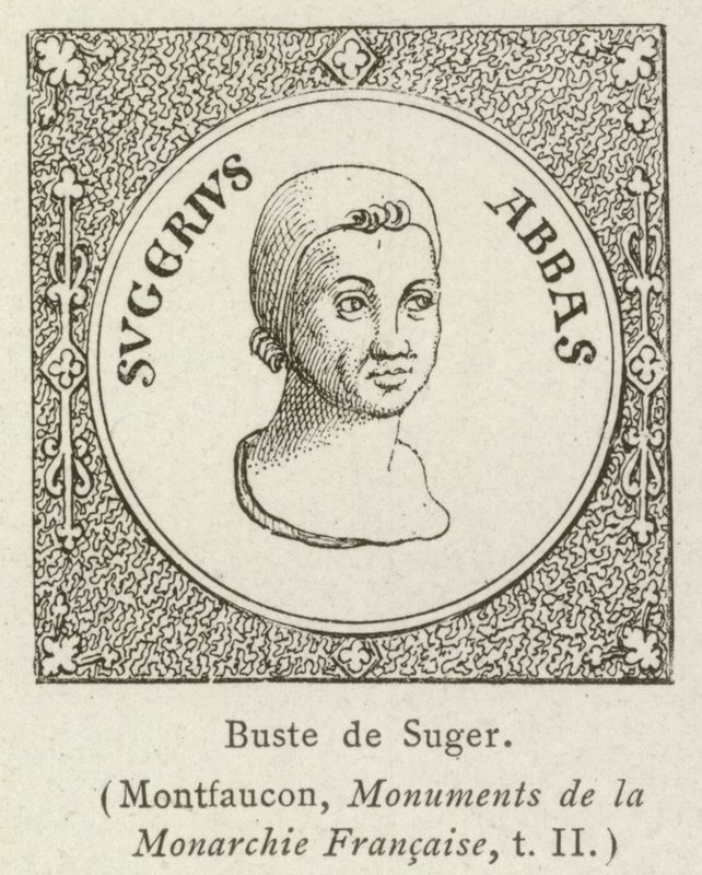 Busto de Suger (gravura) de French School