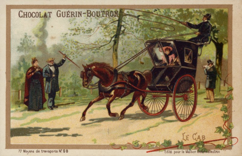 Cabine (chromolitho) de French School
