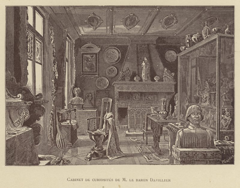 Gabinete de Curiosidades do Barão Davillier de French School