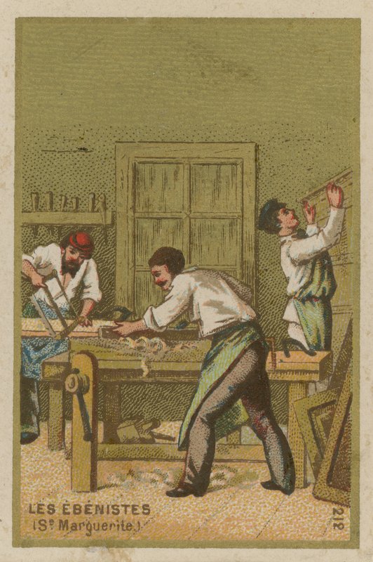 Marceneiros (Se Marguerite) de French School