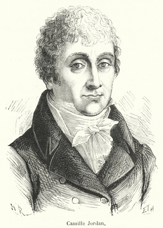 Camille Jordan (gravura) de French School