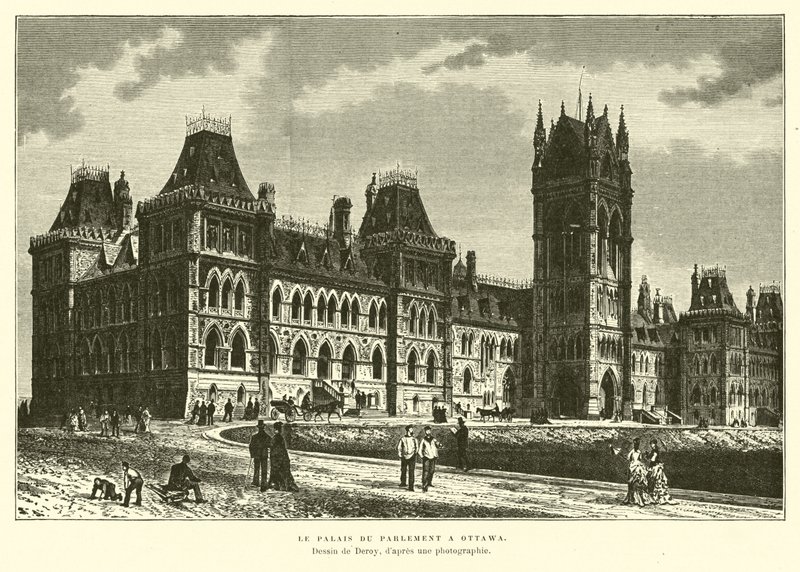 Parlamento canadense, Ottawa de French School