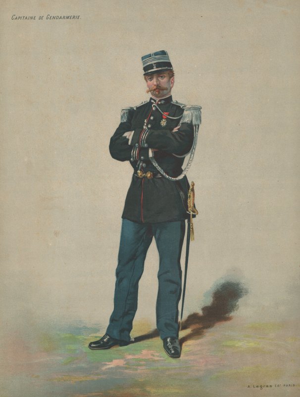 Capitão da Gendarmaria de French School