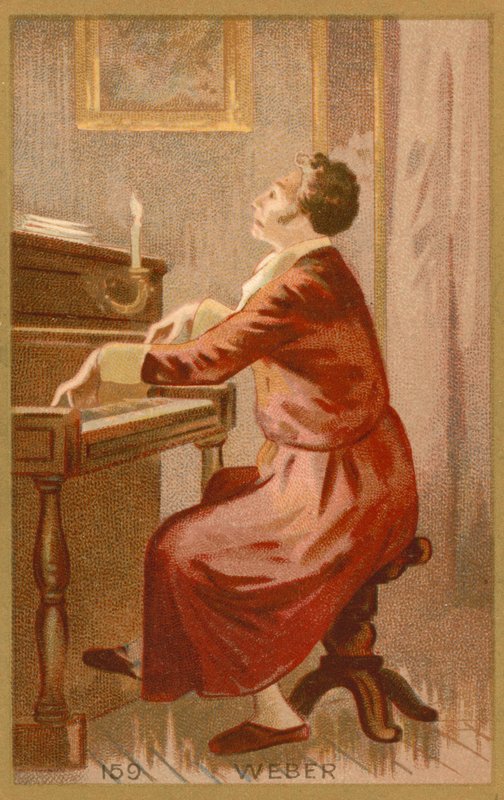 Carl Maria von Weber, compositor alemão de French School