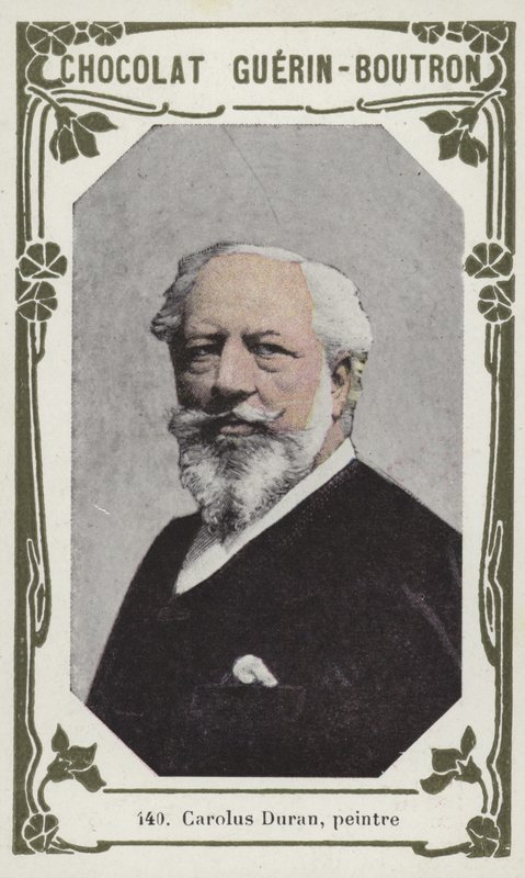 Carolus Duran, pintor (foto colorida) de French School
