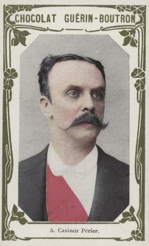 Casimir Perier (foto colorida) de French School