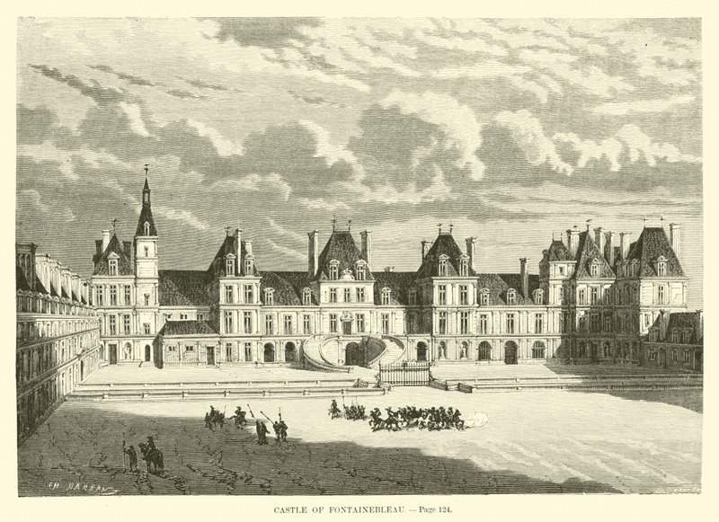 Castelo de Fontainebleau de French School