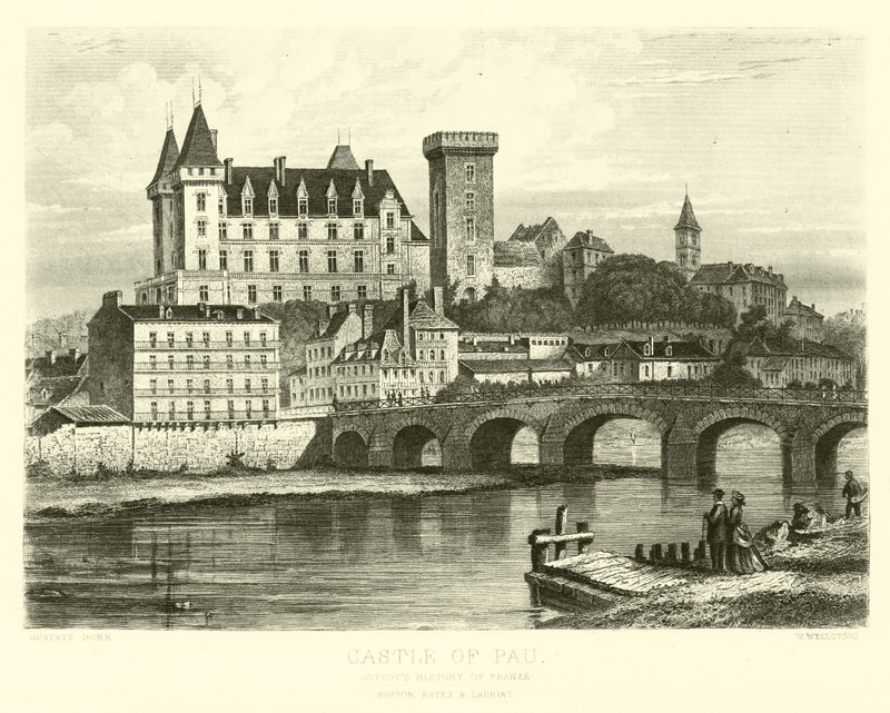 Castelo de Pau de French School