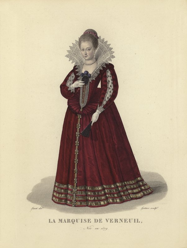 Catherine Henriette de Balzac d&39;Entragues, Marquesa de Verneuil, senhor do rei Henrique IV da França de French School