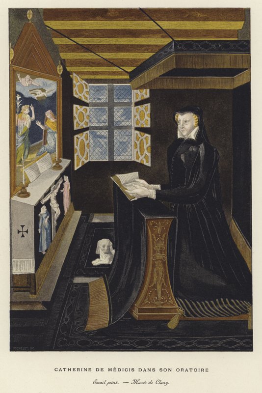 Catherine de Medici em sua oratória de French School
