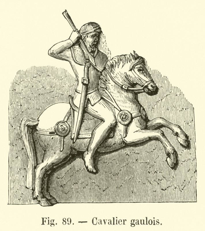 Cavaleiro gaulês de French School