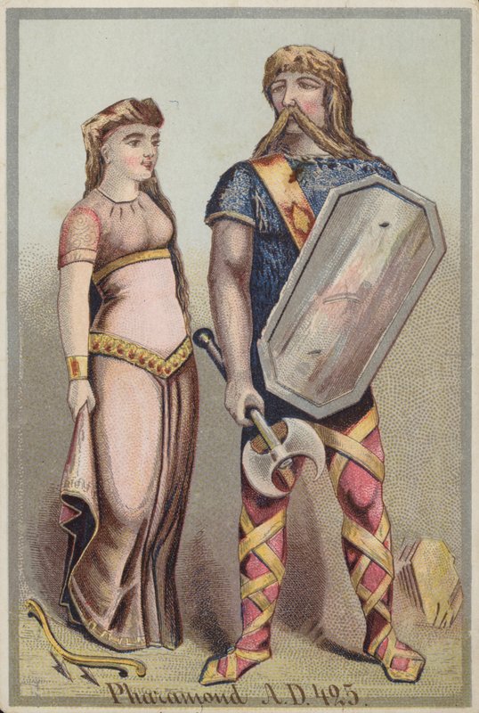 Cavalheiro Celta e Mulher de French School