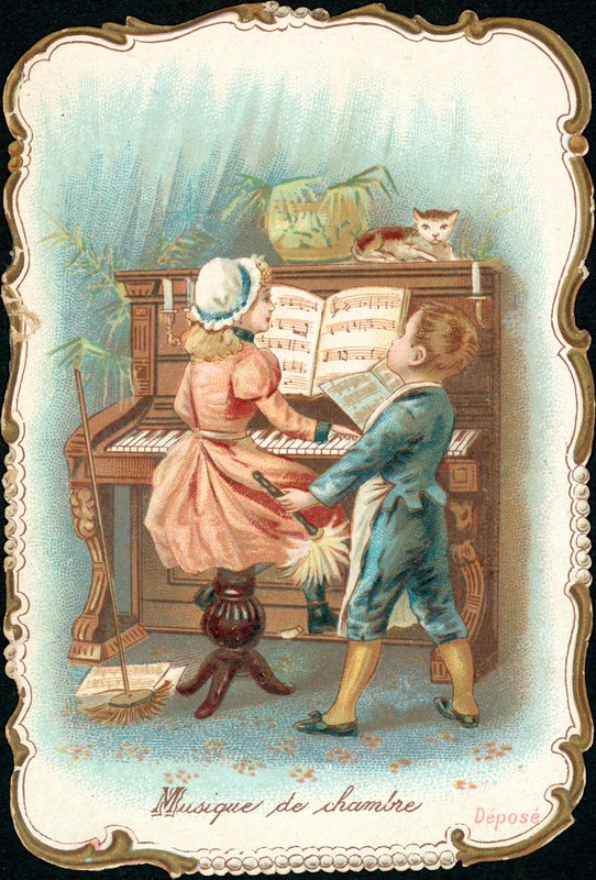 Música de câmara (chromolitho) de French School