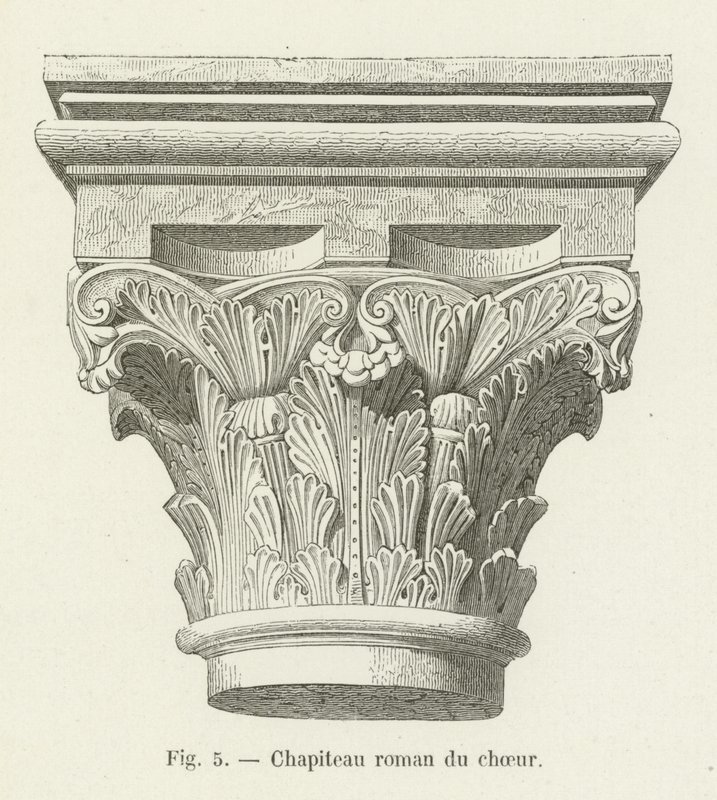 Capital românica do coro de French School
