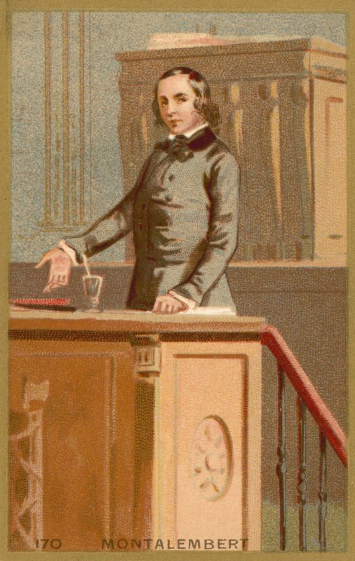 Charles Forbes René de Montalembert, historiador francês de French School