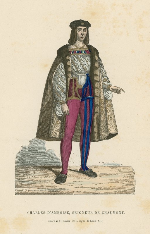 Carlos II de Amboise, senhor de Chaumont de French School