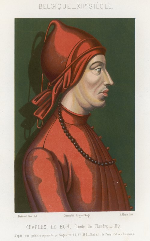 Carlos I, conde de Flandres de French School