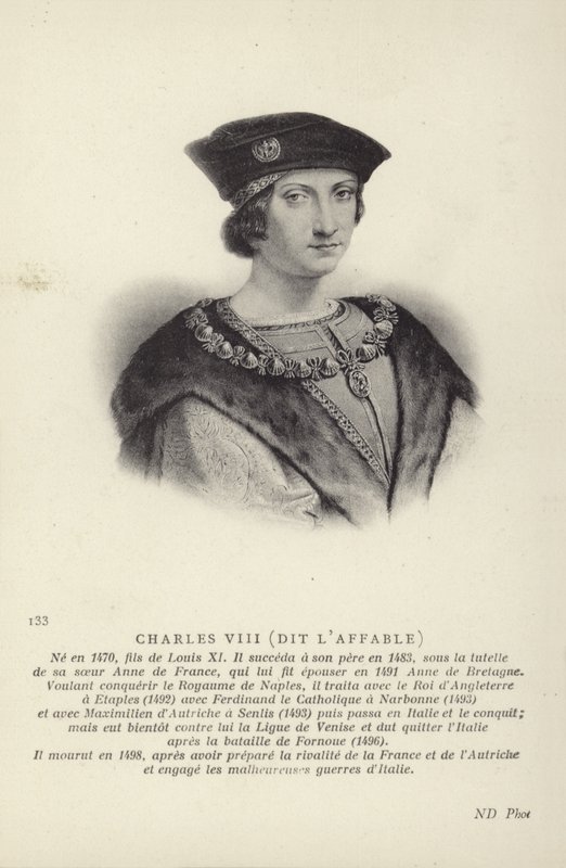 Carlos VIII de French School