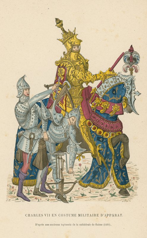 Carlos VII da França de French School