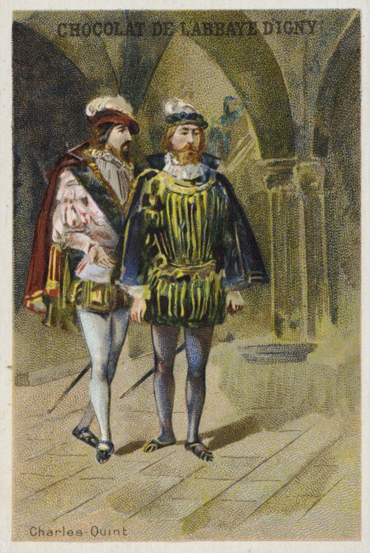 Carlos V, imperador romano sagrado de French School