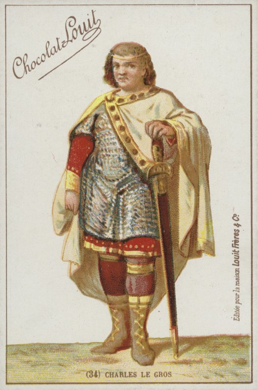 Charles o gordo de French School