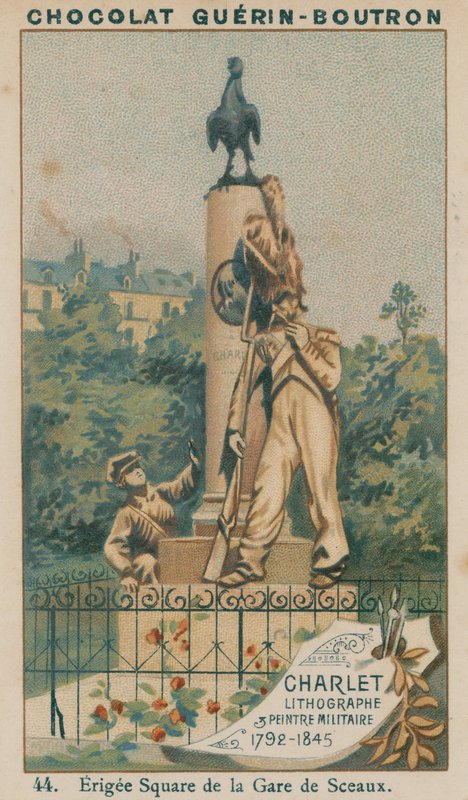 Charlet, Litógrafo e Pintor Militar, 1792-1845, Estação Erigee Square Sceaux de French School