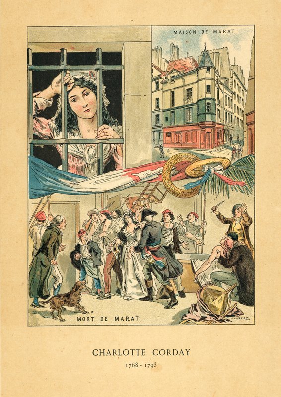 Charlotte Corday de French School