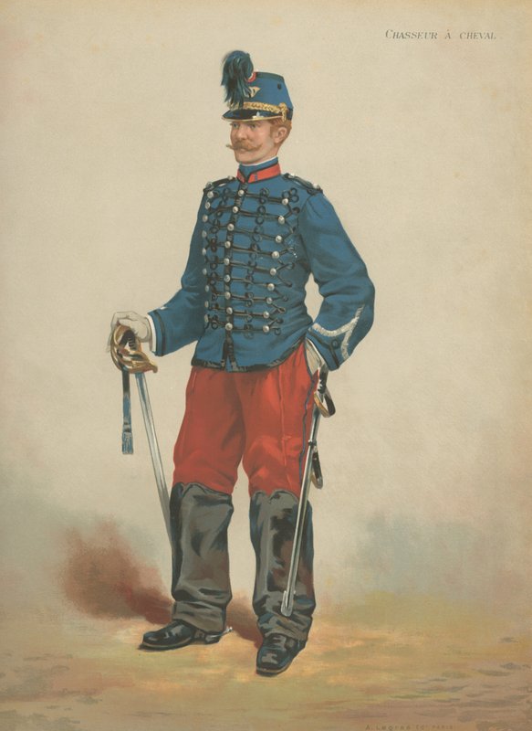 Caçador de cavalos de French School