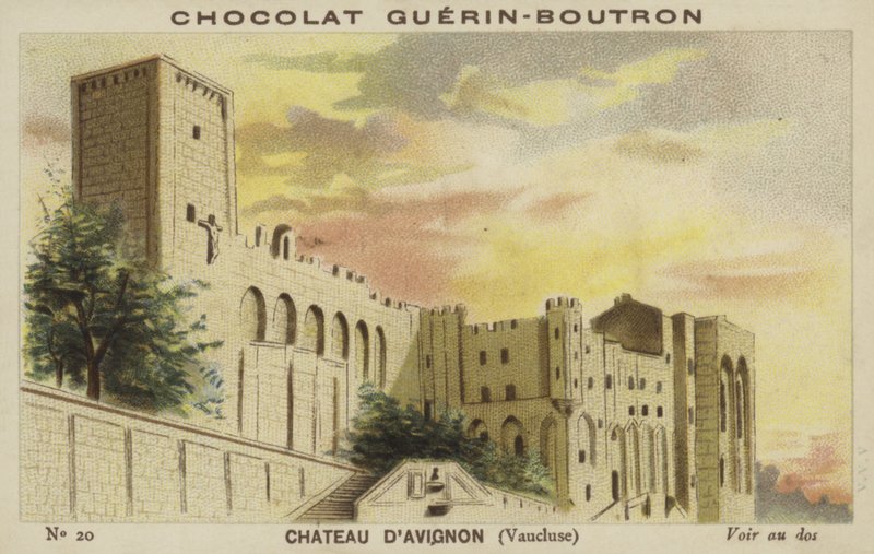 Chateau d&39;Avignon, Vaucluse de French School
