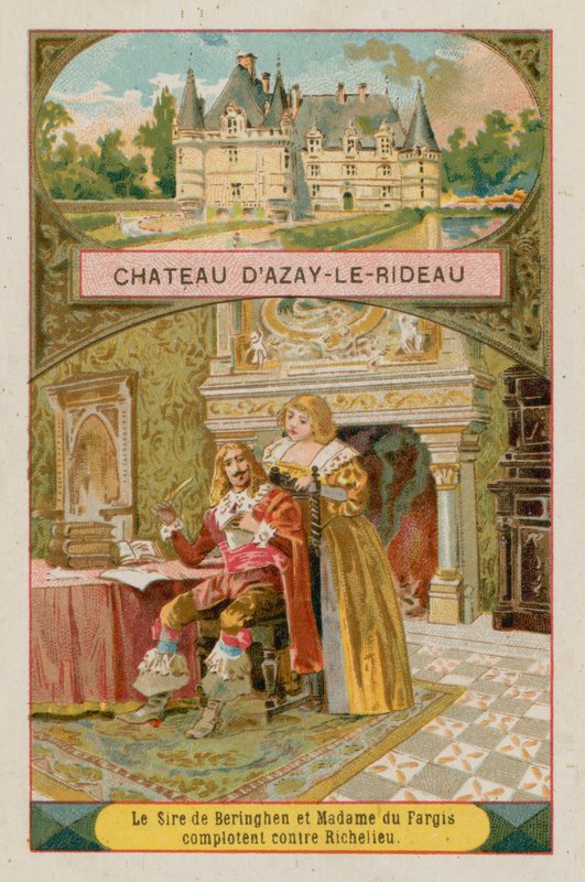 Castelo de Azay-le-Rideau de French School
