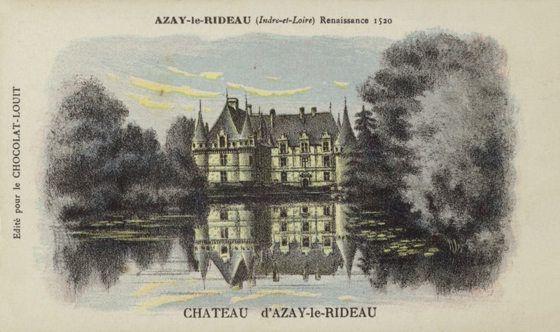 Castelo de Azay-le-Rideau, Indre-et-Loire de French School