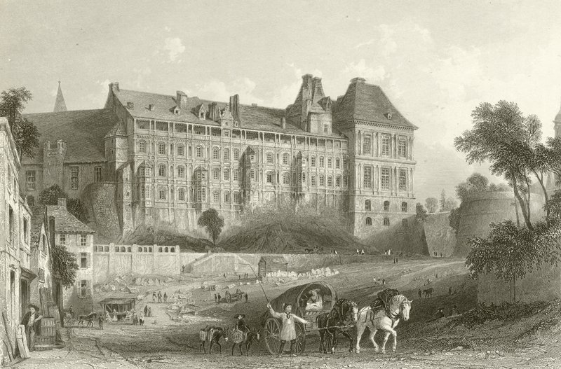 Castelo de Blois de French School