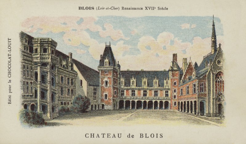 Castelo de Blois, Blois, Loir-et-Cher de French School
