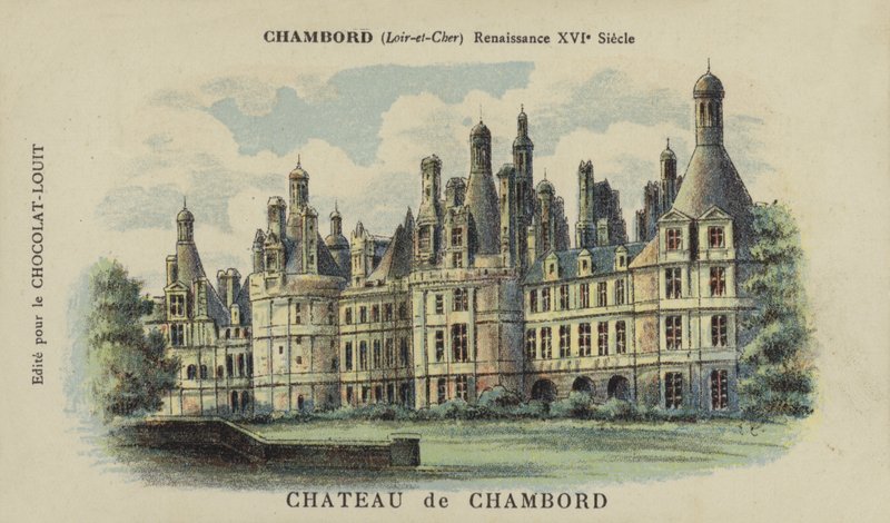Castelo de Chambord, Chambord, Loir-et-Cher de French School