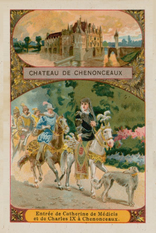 Chateau de Chenonceaux de French School