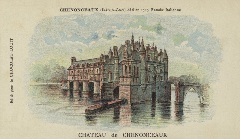 Castelo Chenonceaux, Chenonceaux, Indre-et-Loire de French School