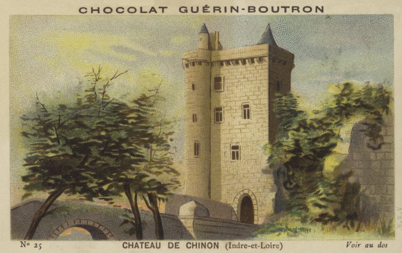 Castelo de Chinon, Indre-et-Loire de French School