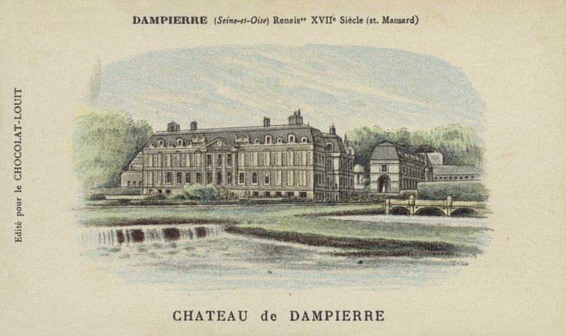 Castelo de Dampierre, Dampierre, Seine-et-Oise de French School