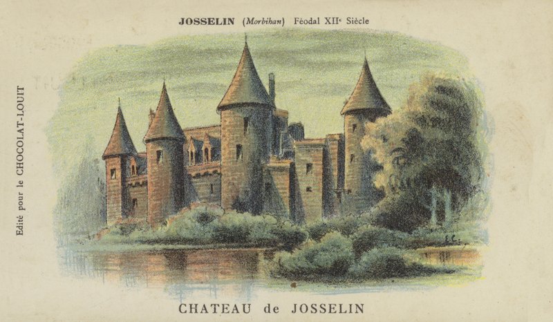 Castelo de Josselin, Josselin, Morbihan de French School