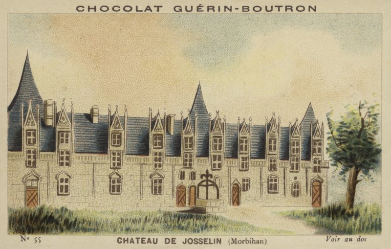 Chateau de Josselin, Morbihan de French School