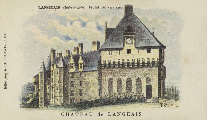 Castelo de Langeais, Langeais, Indre-et-Loire de French School