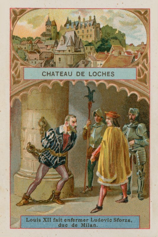 Castle of Loches de French School