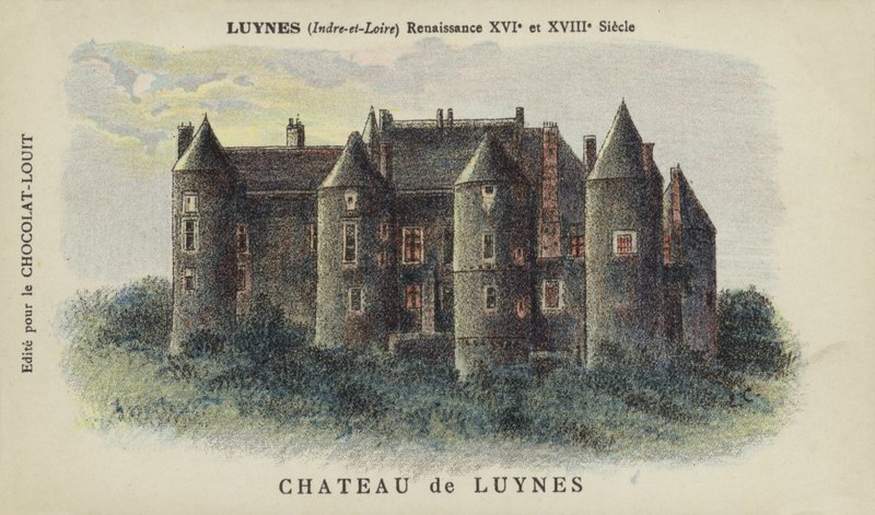 Castelo de Luynes, Luynes, Indre-et-Loire de French School
