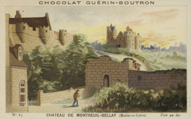 Castelo de Montreuil-Bellay, Maine-et-Loire de French School